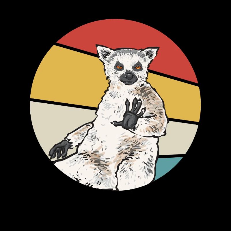 Lémurien à queue annelée