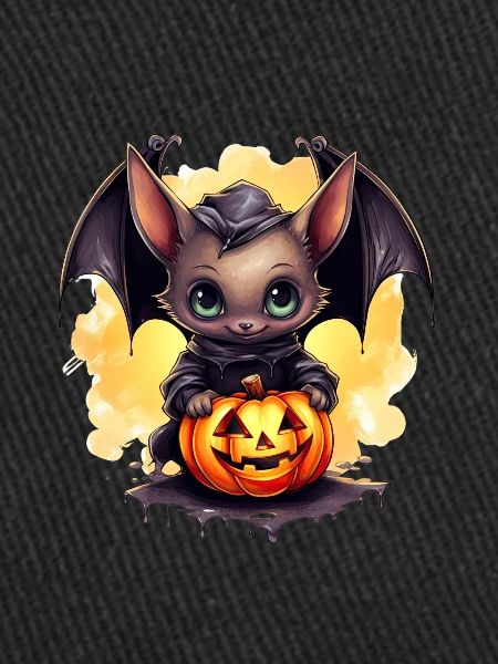 Halloween Pumpkin Bat