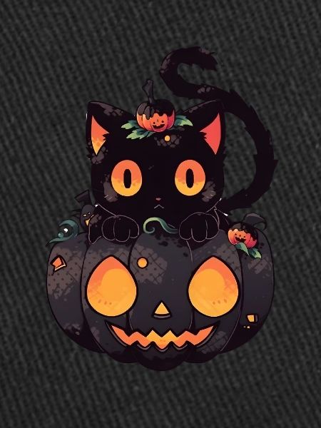 Chat Anime Halloween