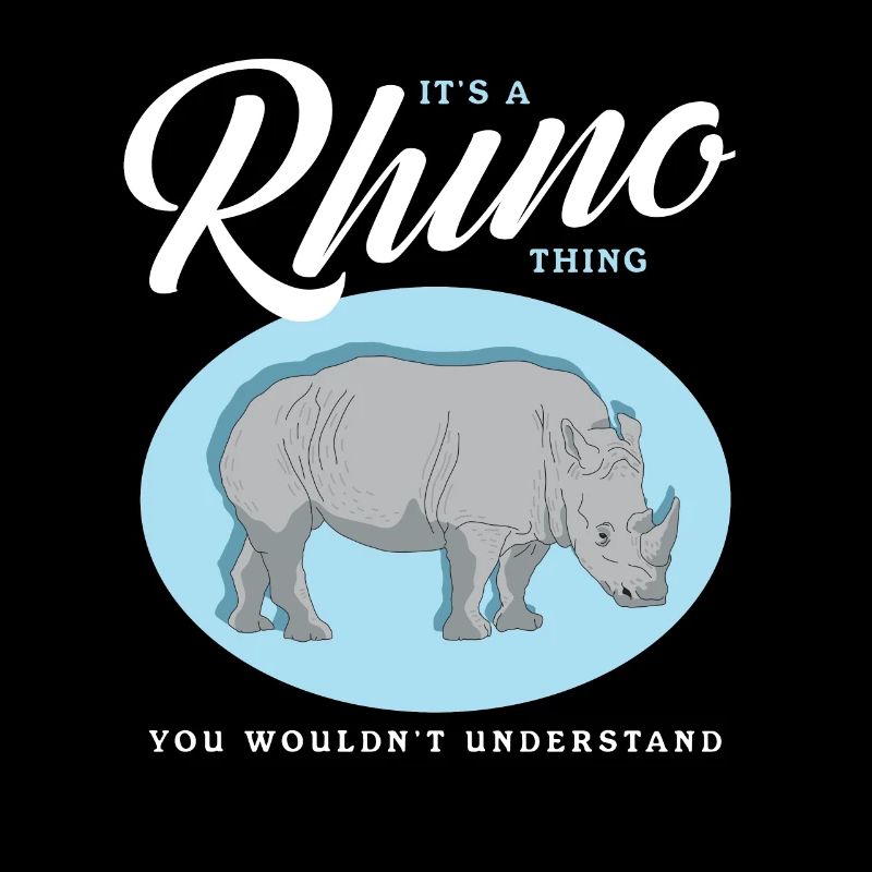 Nashorn Rhinozeros Nashörner Geschenk