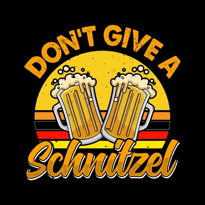 Deutsches Essen Don't Give a Schnitzel Bierfan