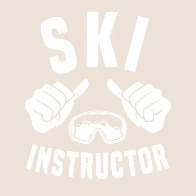 Moniteur de ski ski briller cours de ski