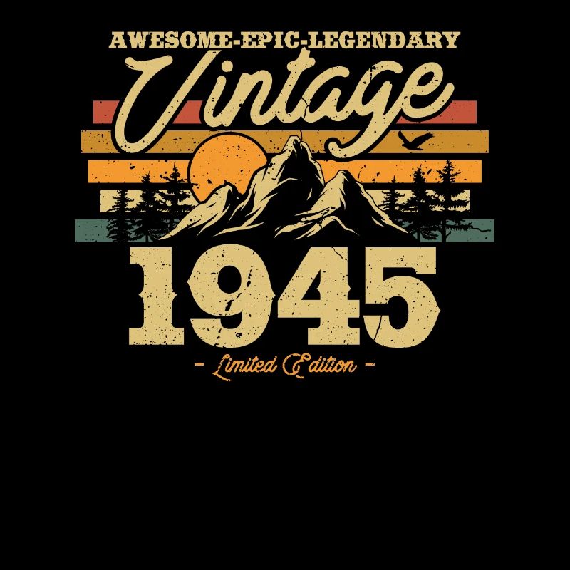 Cadeau 1945 Millésime 78/79 ans