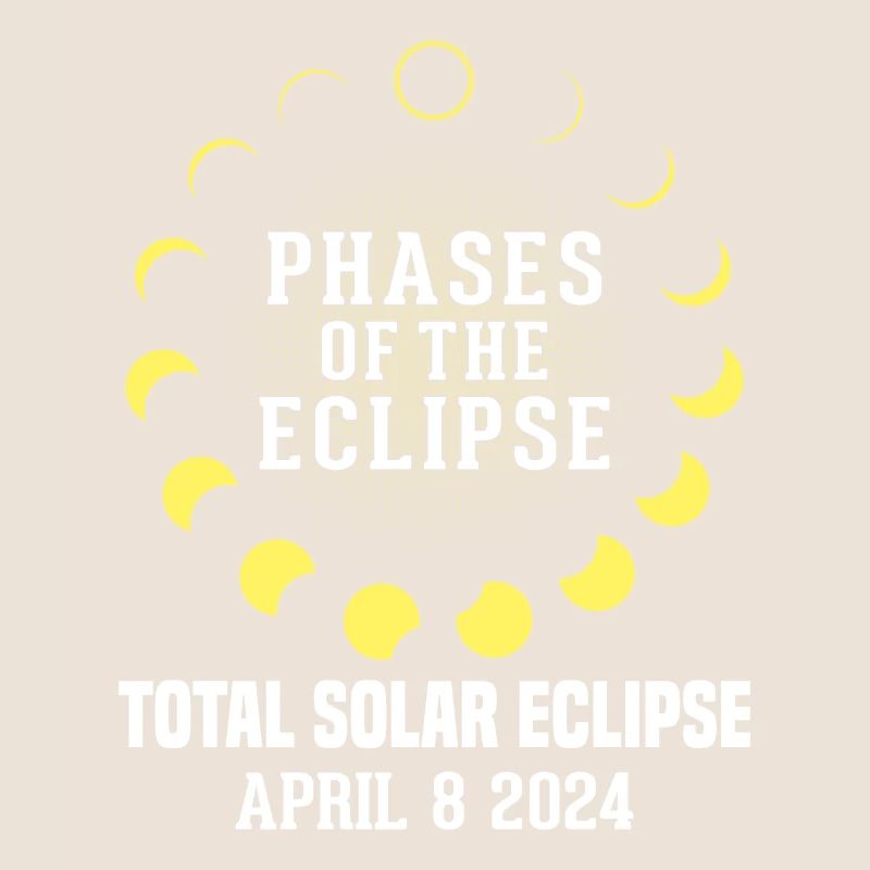 Funny Eclipse Astronomy Solar System April 8 2024