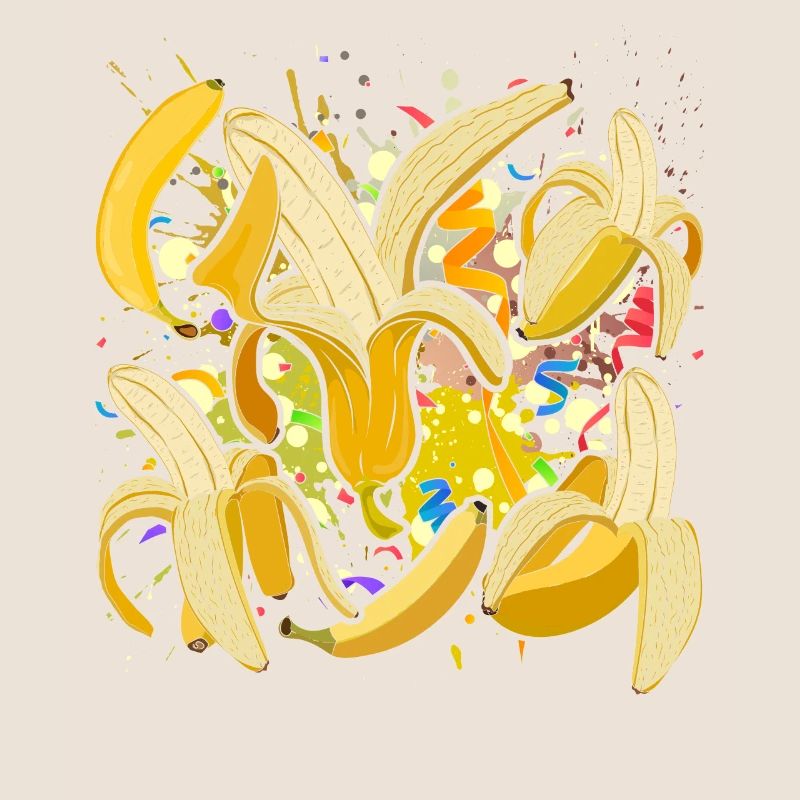 Dabbing Fruit Fruit Gift Dab Bananas