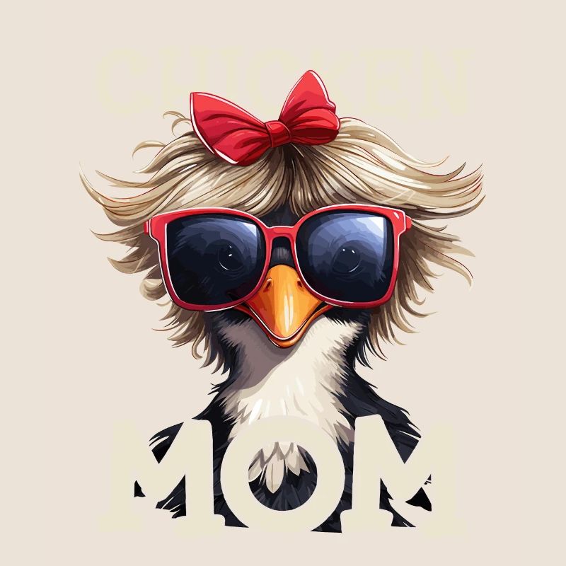 Chicken Mom Chickens Hen Gift Farmer