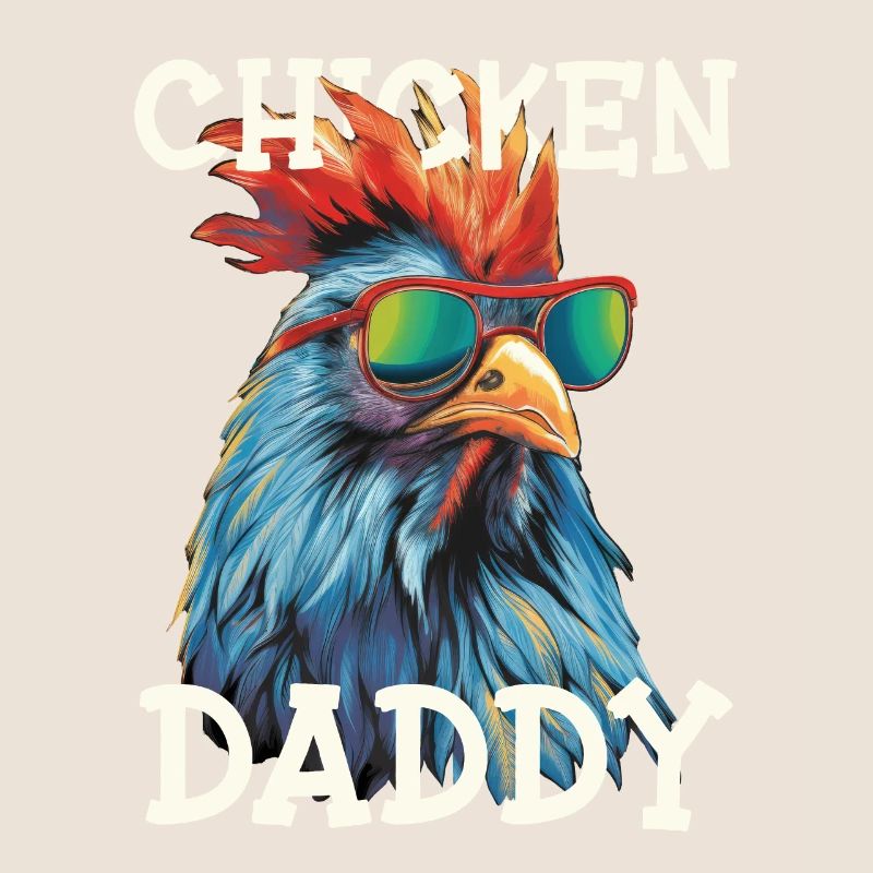 Chicken Daddy Chickens Rooster Gift Farmer