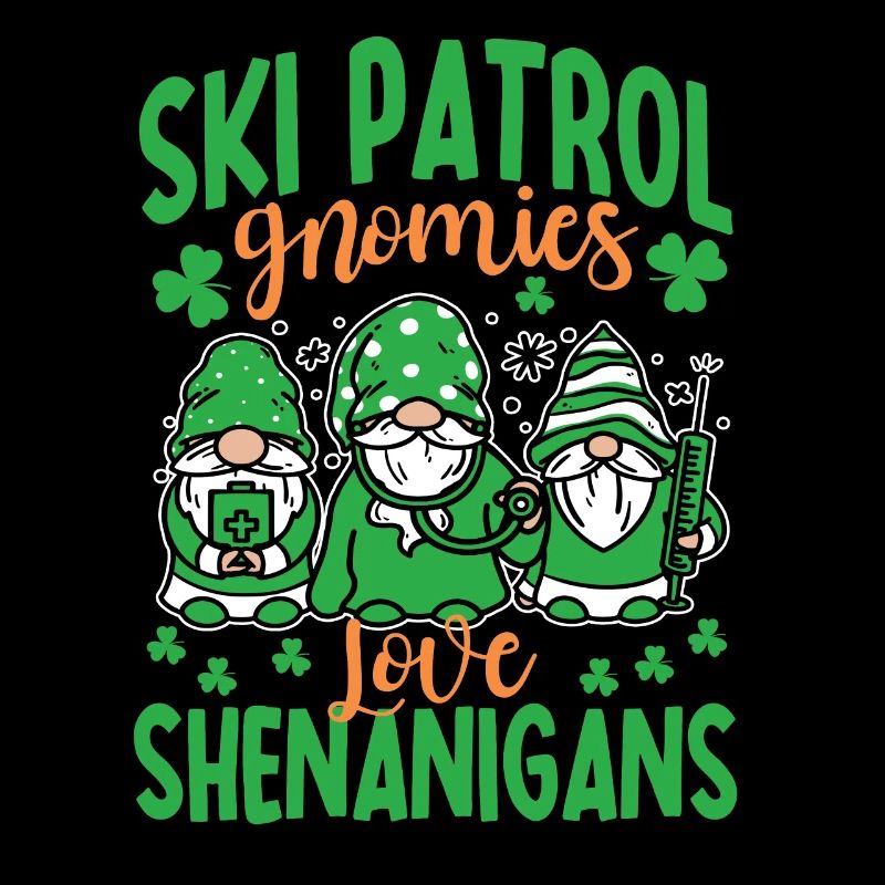 Fun Ski Patrol St. Patrick's Day