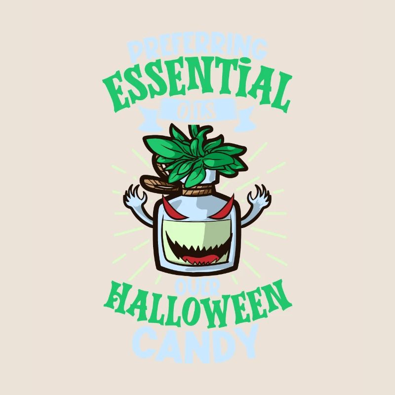 Essential oils for Halloween horror. Essential