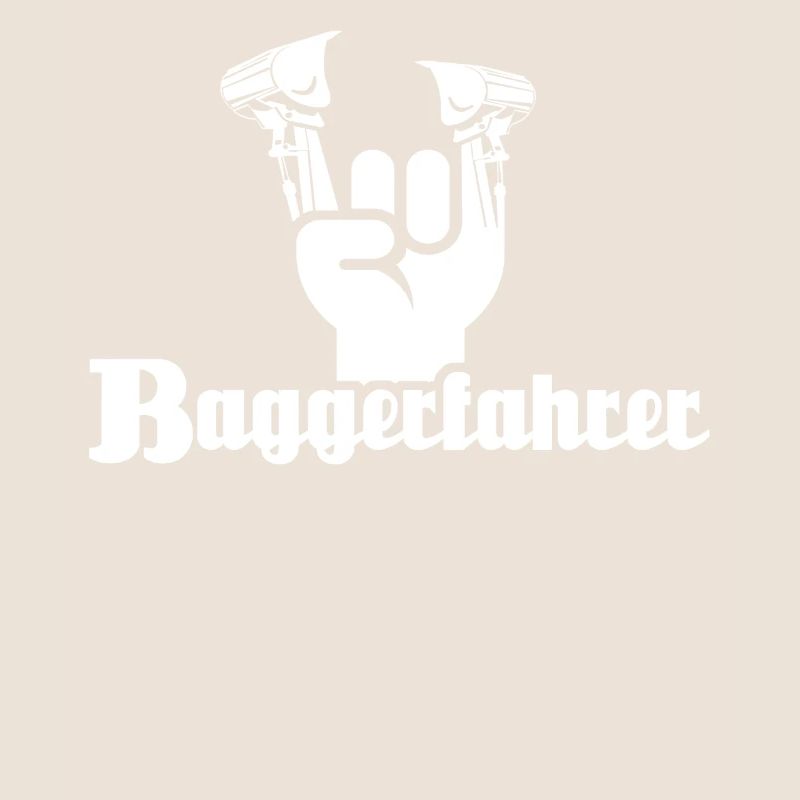 Baggerführer Bagger Baggerfahrer