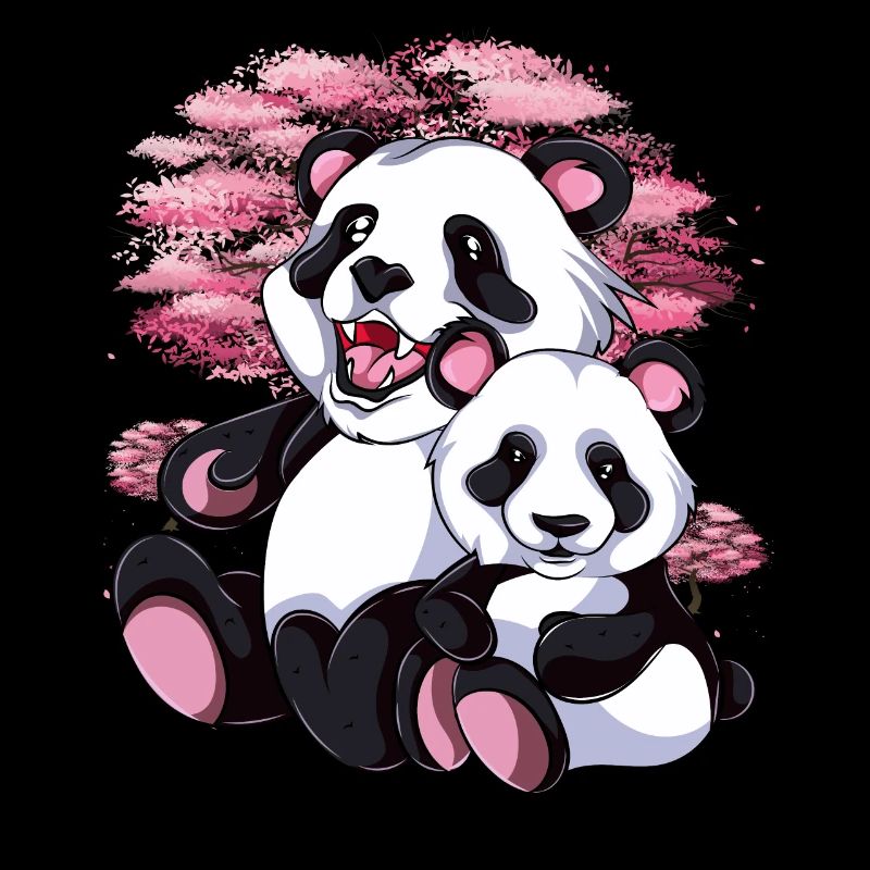 Sakura Panda Bear Baby Gift Cherry Blossom Panda
