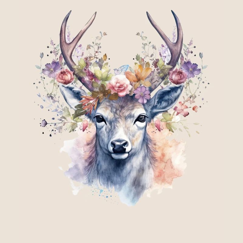 Replacement dirndl deer antlers deer