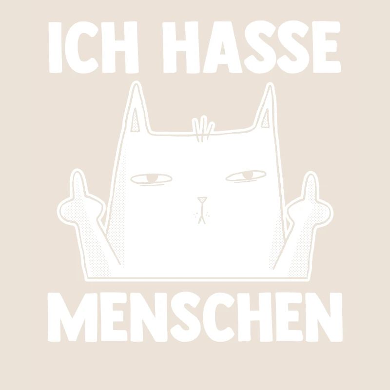Katze Ich Hasse Menschen