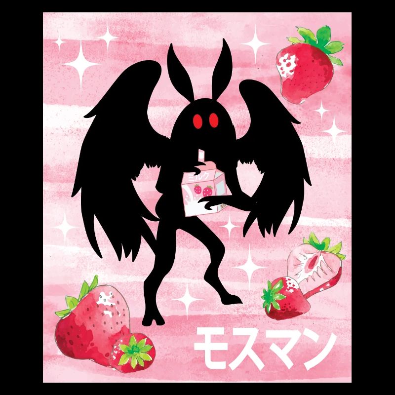 Mothman Strawberry Shake