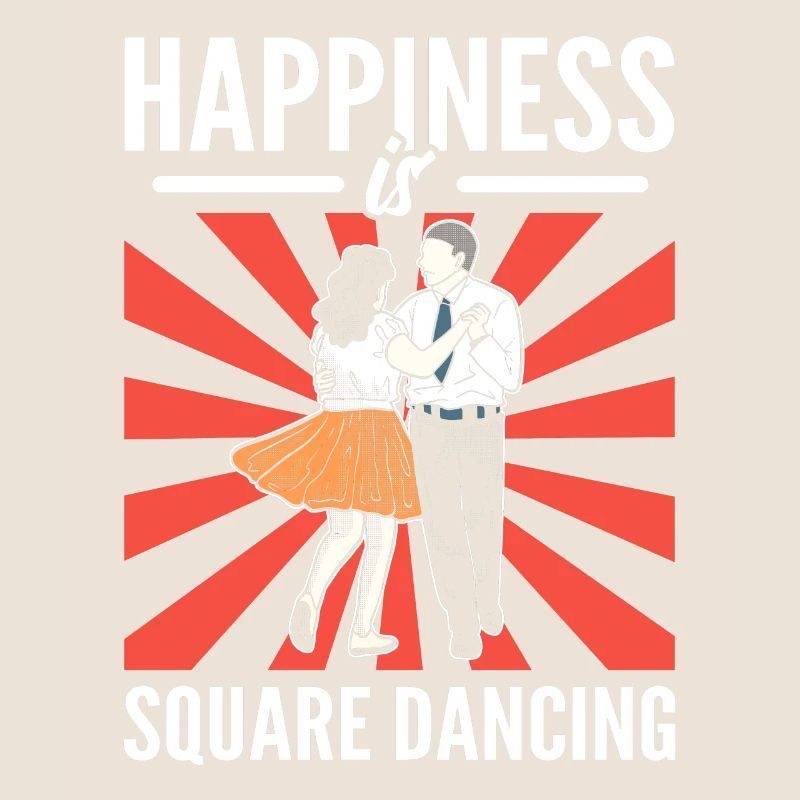 Le bonheur, c’est carré Dancing Square Dance Square