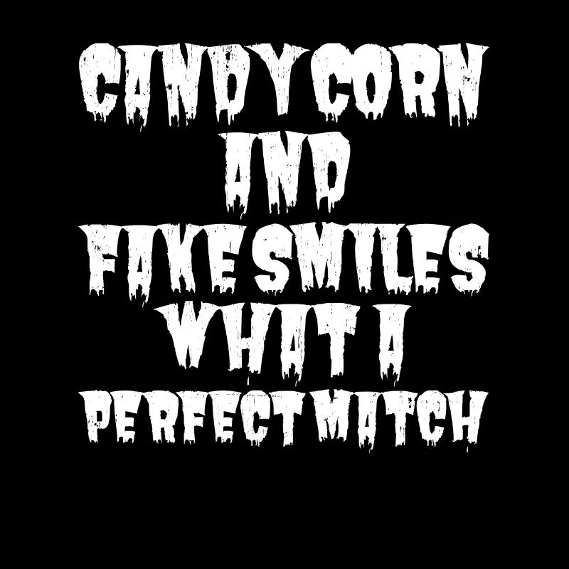 Candy corn and fake smiles: Ironic Halloween