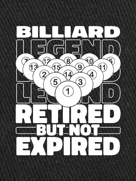 Billard à la retraite