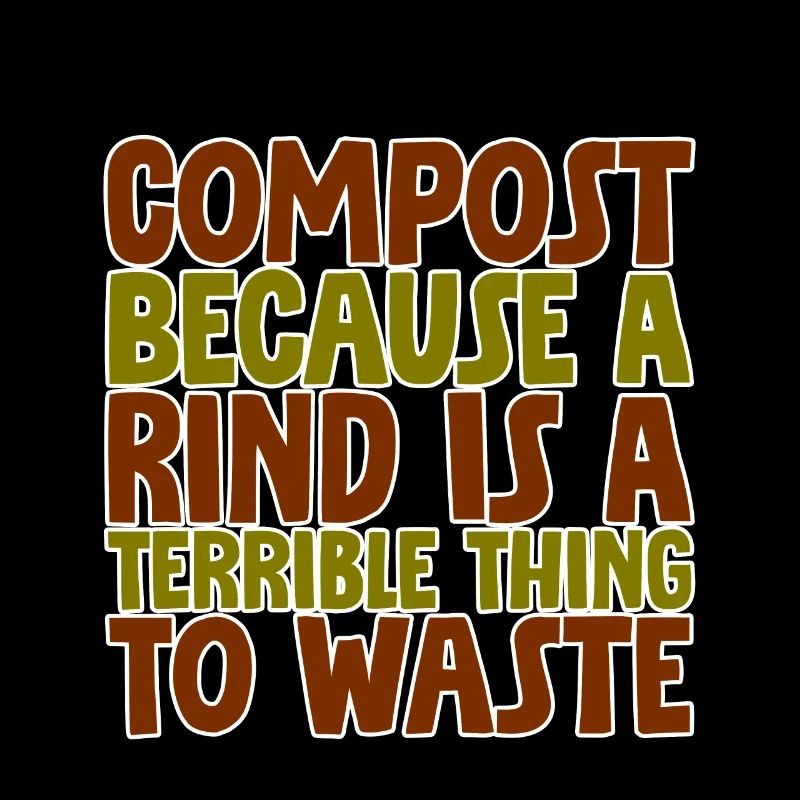 Compost Une croûte est une chose terrible à gaspiller