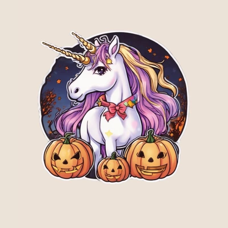 Einhorn Halloween Einhörner Unicorn Helloween