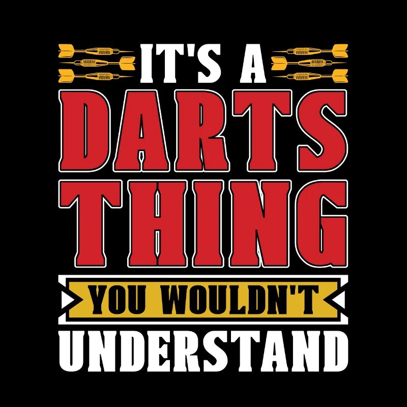 Darts It’s A Darts Thing Bullseye Dart Player