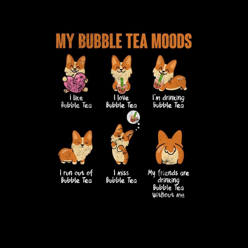 Bubble Tea Boba Tea Kawaii Cadeau