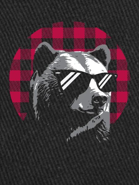 Red Buffalo Plaid Bear