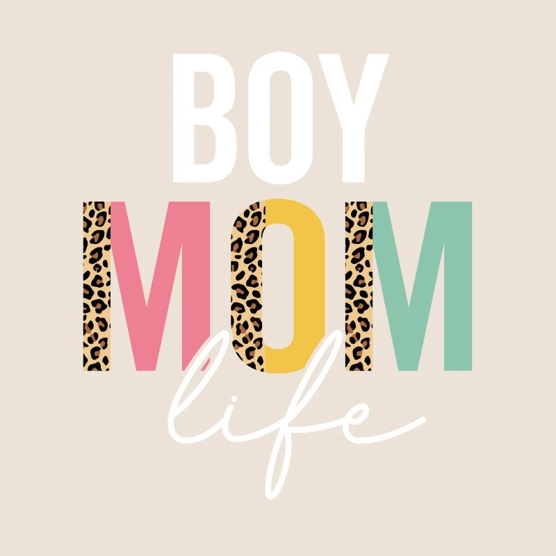 Junge Mama Leben Lustig Mama Leopard Junge Mama Gepard