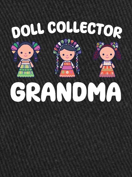 Grand-mère collectionneuse de poupées