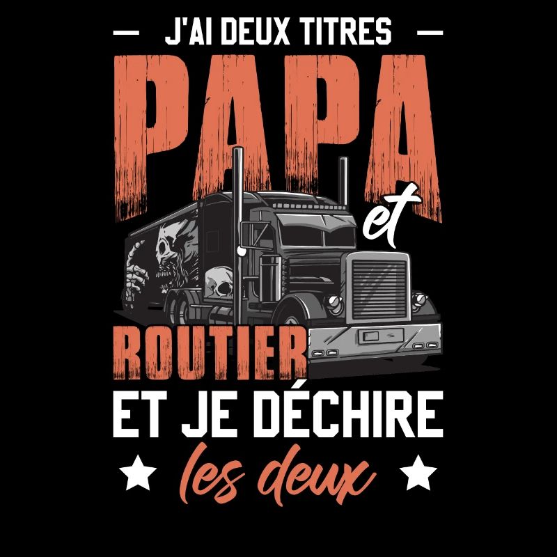 Papa Et Routier Cadeau