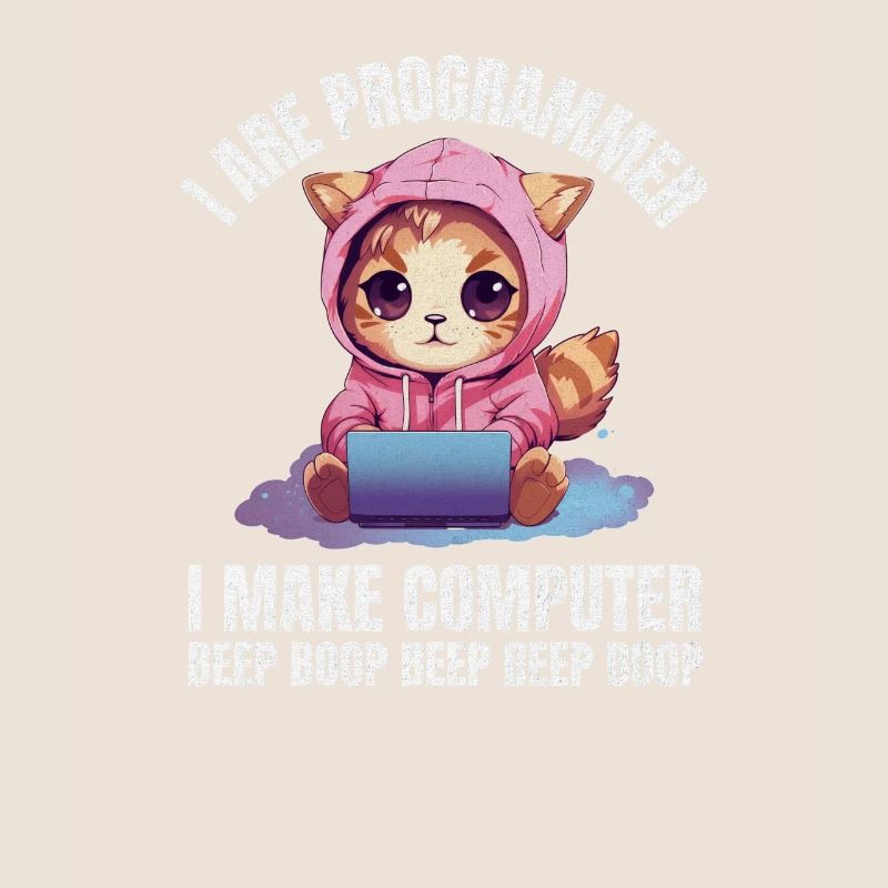 Ich bin Programmierer. Ich mache Computer Beep