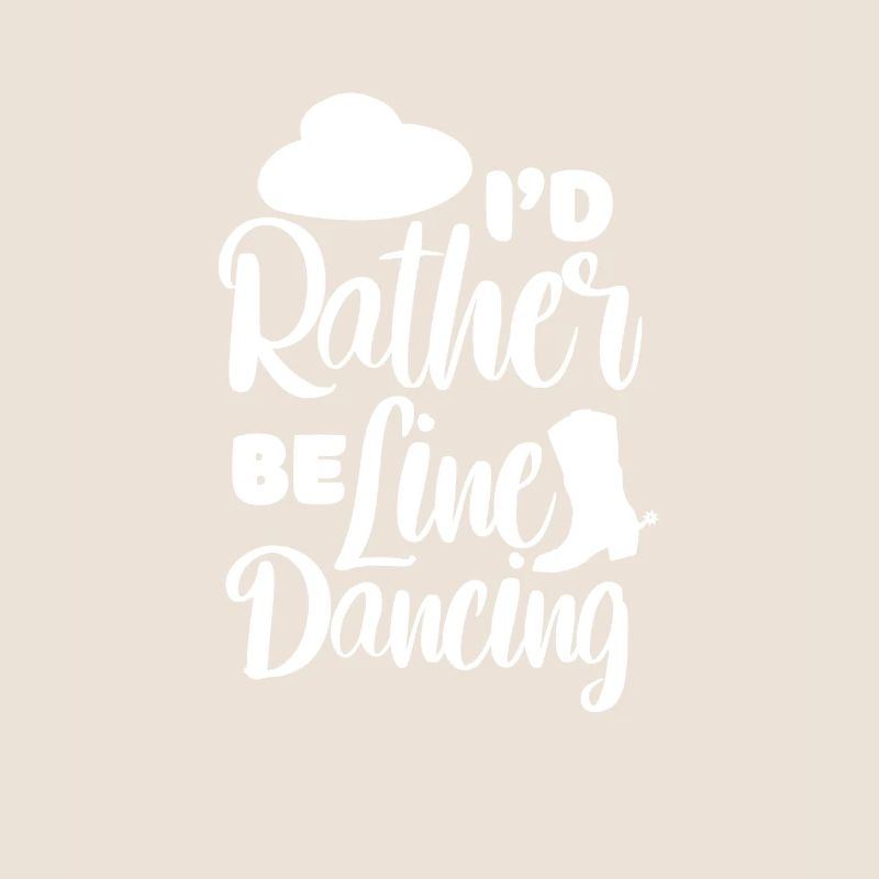 Linedance Country Line Dancer Linedancing Gift