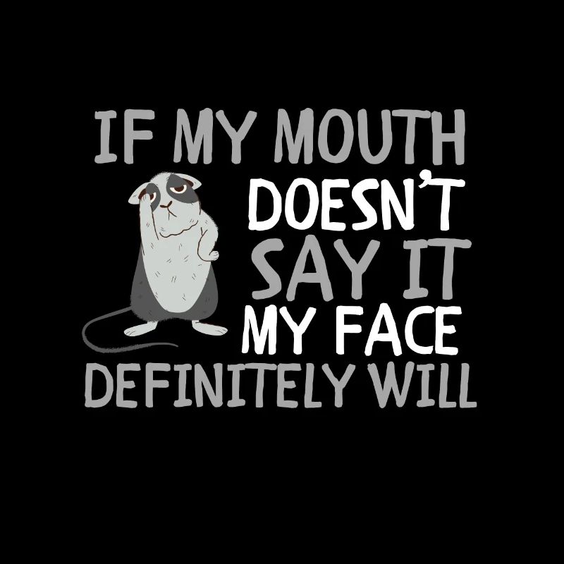 Si ma bouche ne dis-le pas, mon visage le fera certainement: