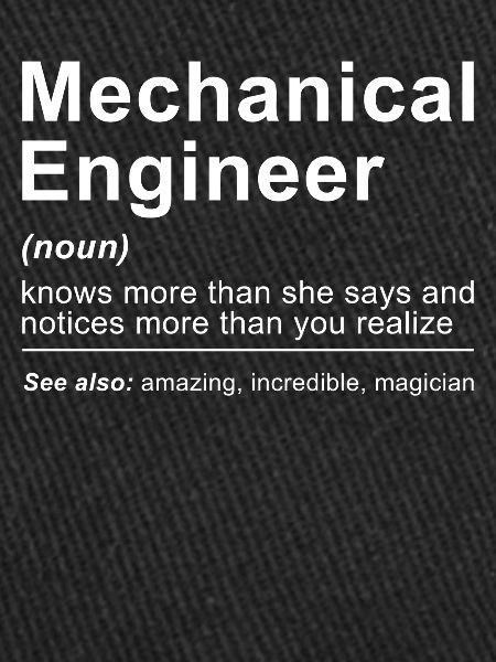 Definition of Mechanical Engineer