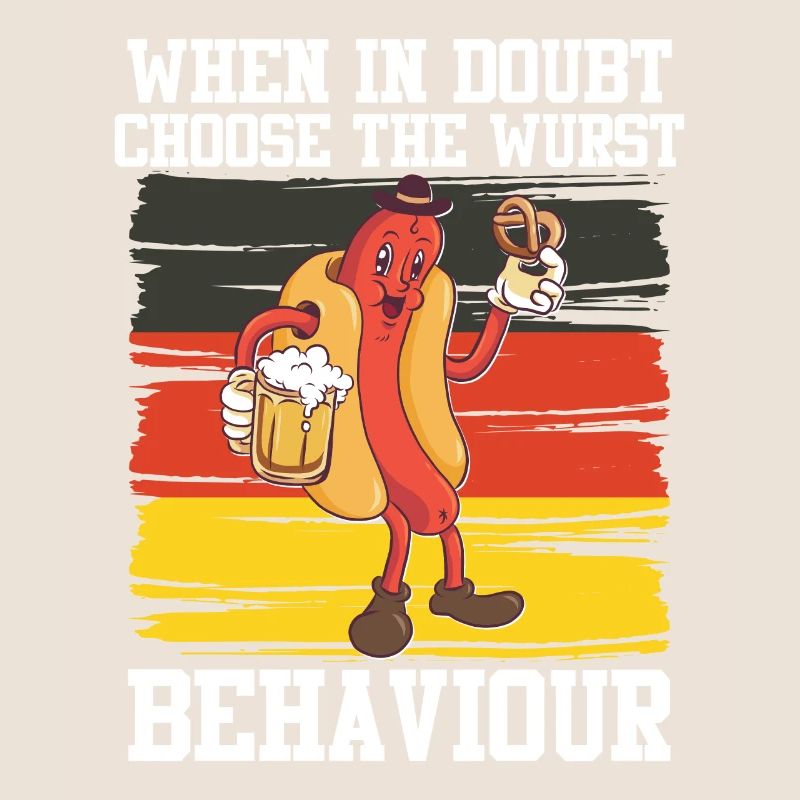 Deutsches Essen When In Doubt Choose the Wurst