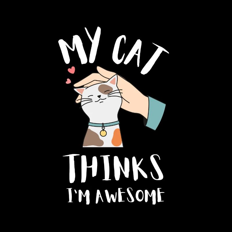 Propriétaire de chat - Mon chat pense que je suis génial
