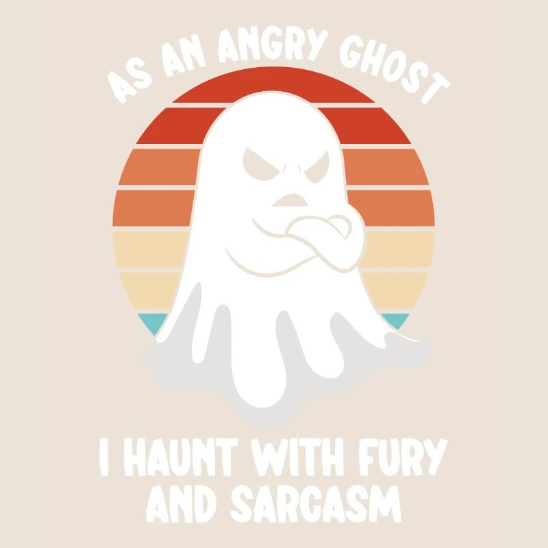 Ghostbusters Funny Ghost Angry Ghost
