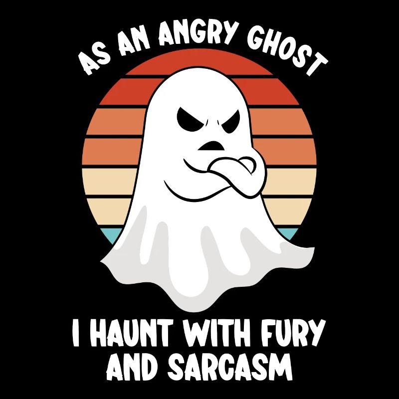 Ghostbusters Funny Ghost Angry Ghost