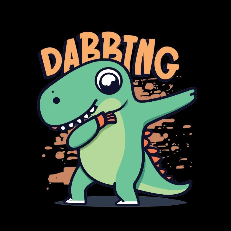 Dabbing Dinosaur Trex