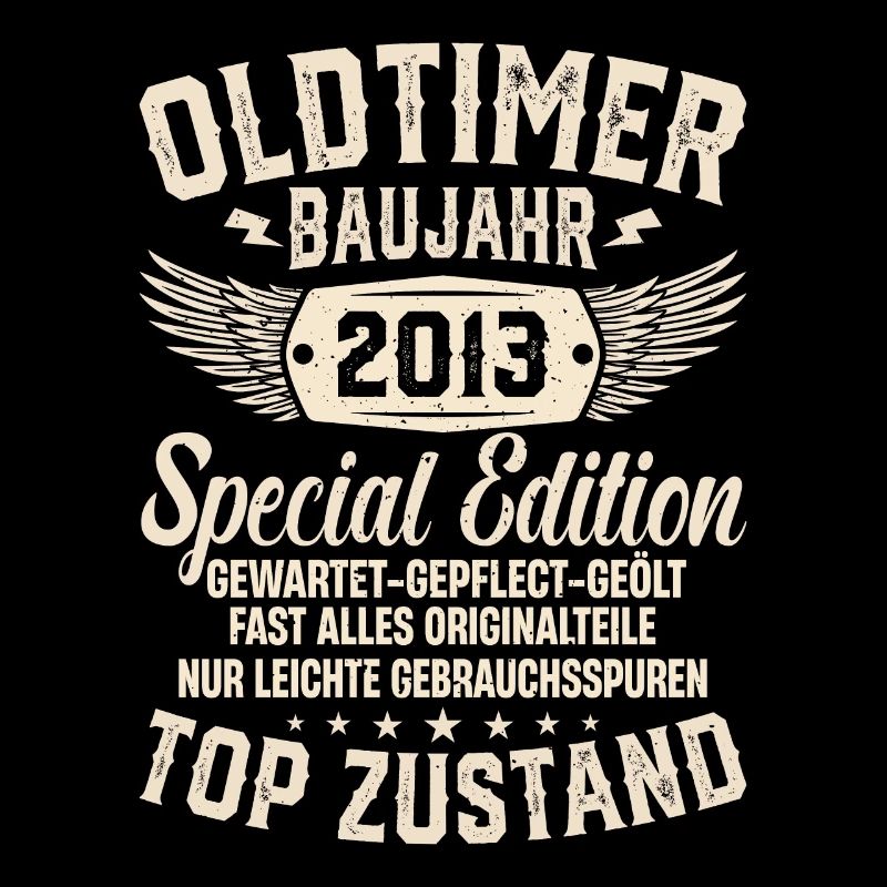 Vintage 10. Geburtstag
