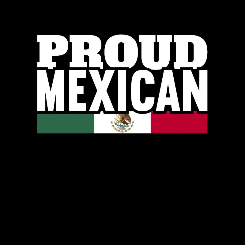 Fier mexicain Mexique Drapeau mexicain Mexicains