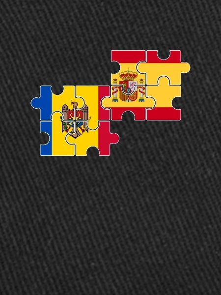 Moldavie Espagne Drapeau Espagnol Moldave