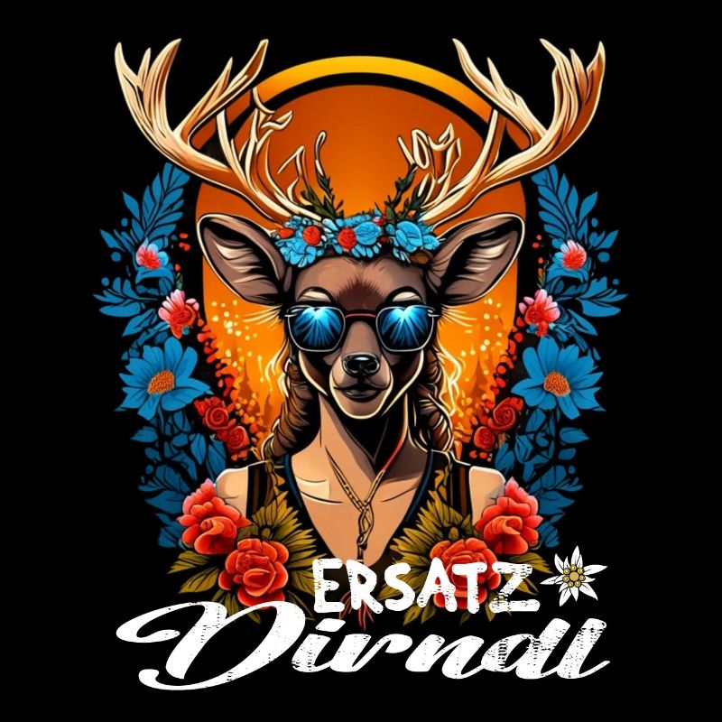 Tracht & Trachten Hirsch Ersatz Dirndl