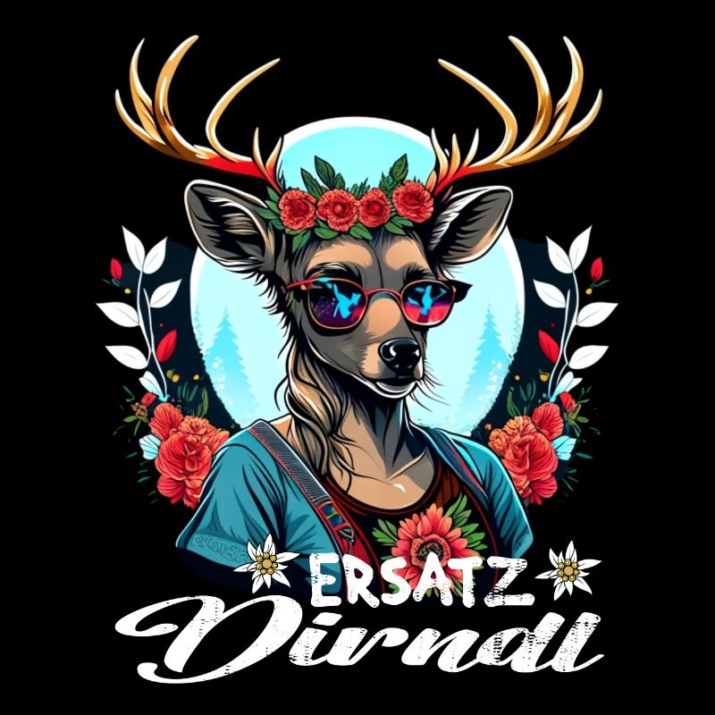 Tracht & Trachten Hirsch Ersatz Dirndl