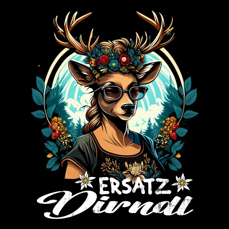 Tracht & Trachten Hirsch Ersatz Dirndl