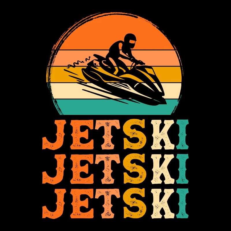 Jetski Retro Design Jetski Geschenk