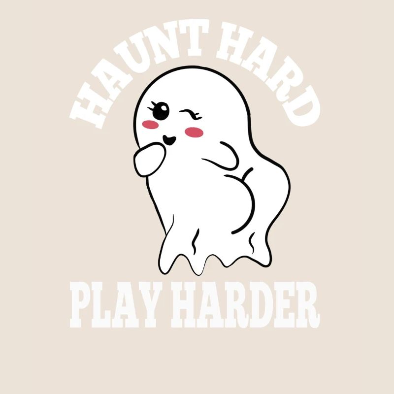 aunted Hard Play Tee Spirited Fun Festive