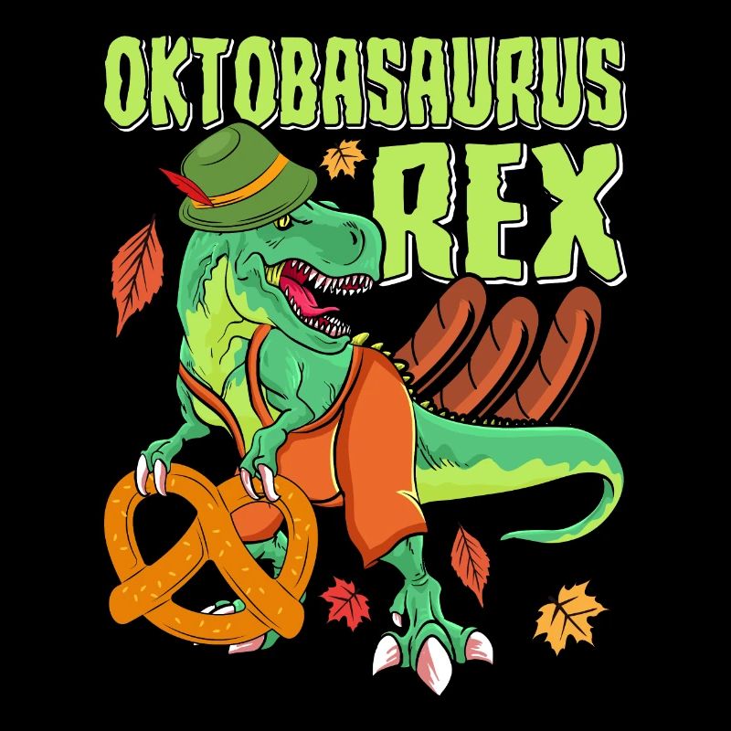 Oktobasaurus Rex Dinosaur Pretzel