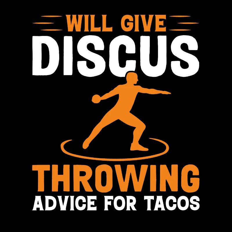 Lancer du disque - avec l’élan vers le succès