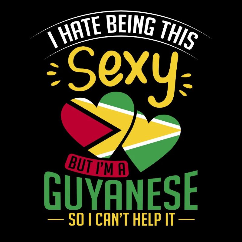 Guyana Flag Guyanais Guyanais
