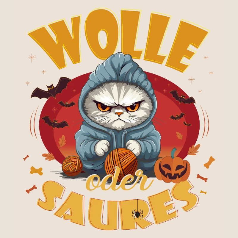 WOLLE oder SAURES - Halloween für Wollfans